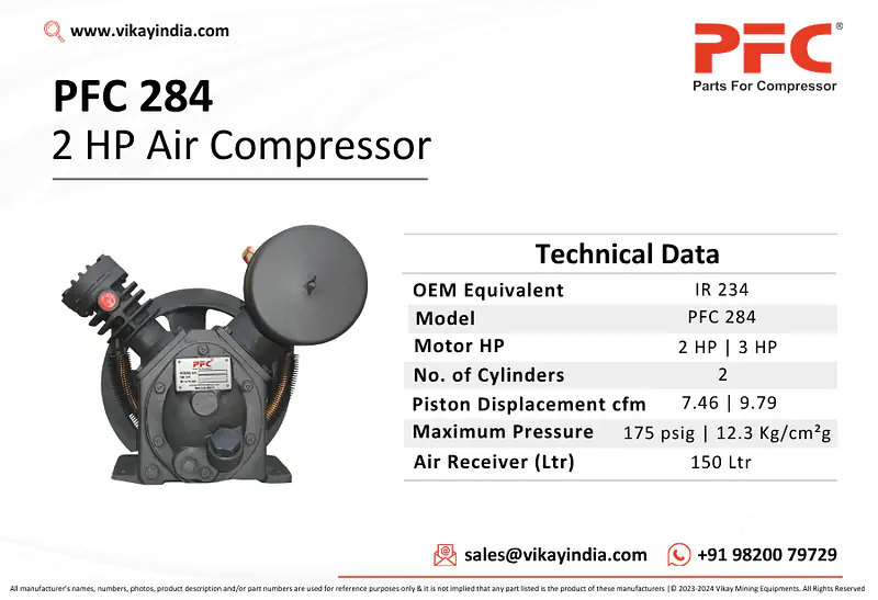 2 HP Air Compressor Pump - Master