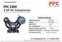 3 HP Air Compressor Pump - Master