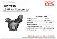 15 HP Air Compressor Pump - Master