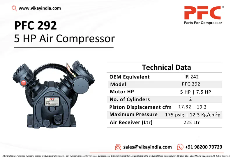 5 HP Air Compressor Pump - Master
