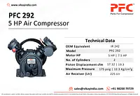 5 HP Air Compressor Pump - Master