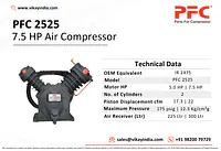 7.5 HP Air Compressor Pump - Master