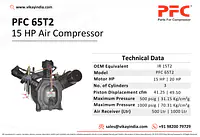 15 HP Air Compressor Pump - Master