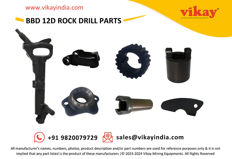Bbd 12D Atlas Copco Rock Drill Parts - Master