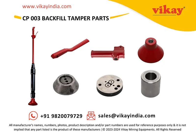 CP 003 Chicago Pneumatic Backfill Tamper Parts - Master