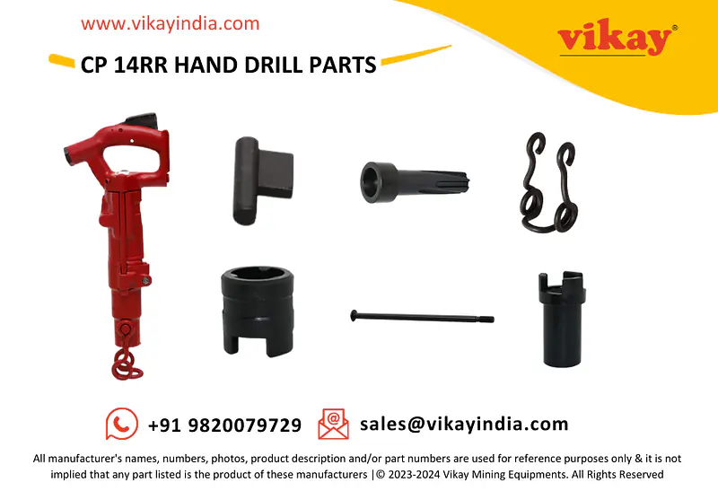 CP 14RR Chicago Pneumatic Hand Drill Parts - Master