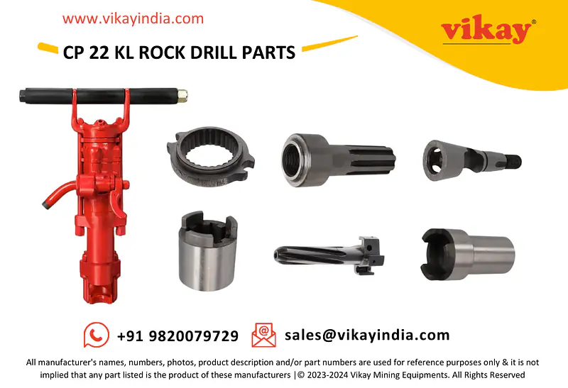 Cp 22 KL Chicago Pneumatic Rock Drill Parts - Master