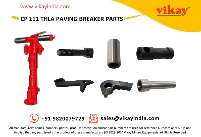CP 111 THLA Paving Breaker Spare Parts - Master