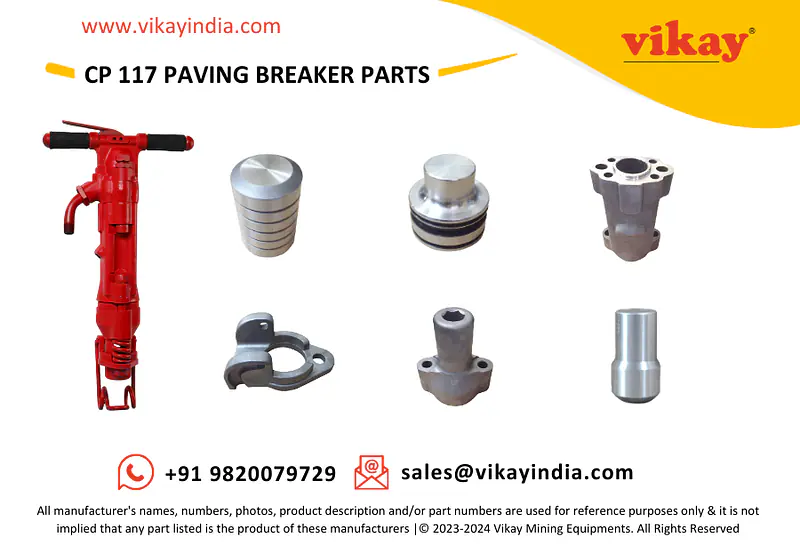 Cp 117 Chicago Pneumatic Paving Breaker Parts - Master