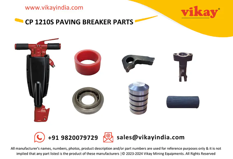 CP 1210S Chicago Pneumatic Paving Breaker Parts - Master