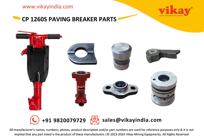 CP 1260S Chicago Pneumatic Paving Breaker Parts - Master