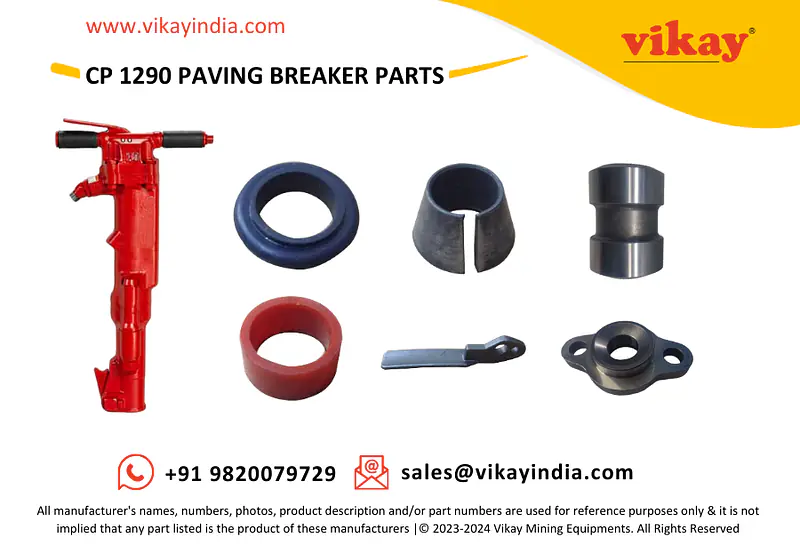 CP 1290 Chicago Pneumatic Paving Breaker Parts - Master