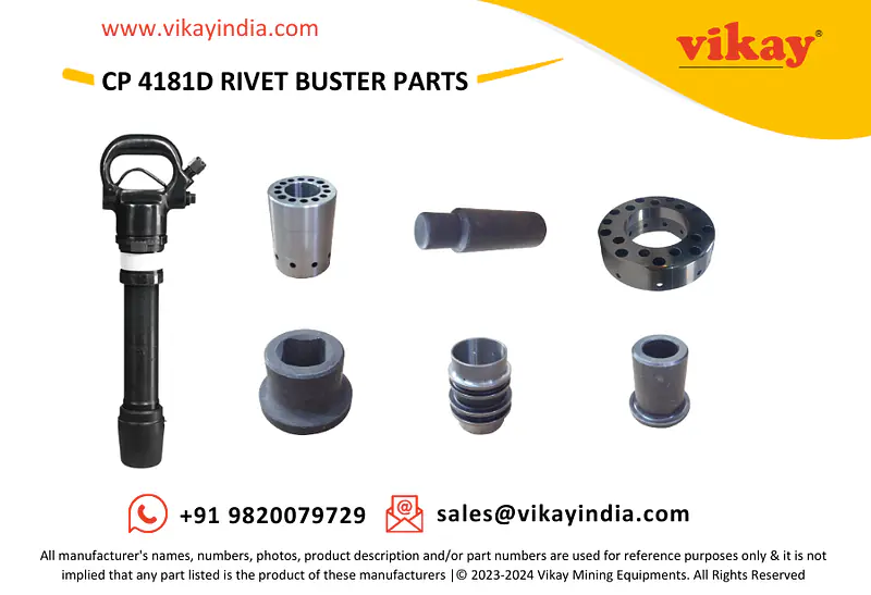 CP 4181D Rivet Buster Spare Parts - Master