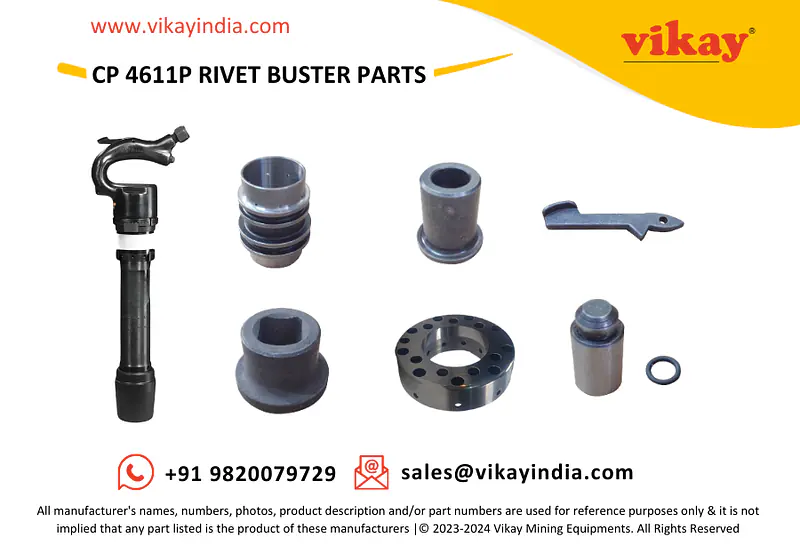CP 4611P Chicago Pneumatic Rivet Buster Parts - Master