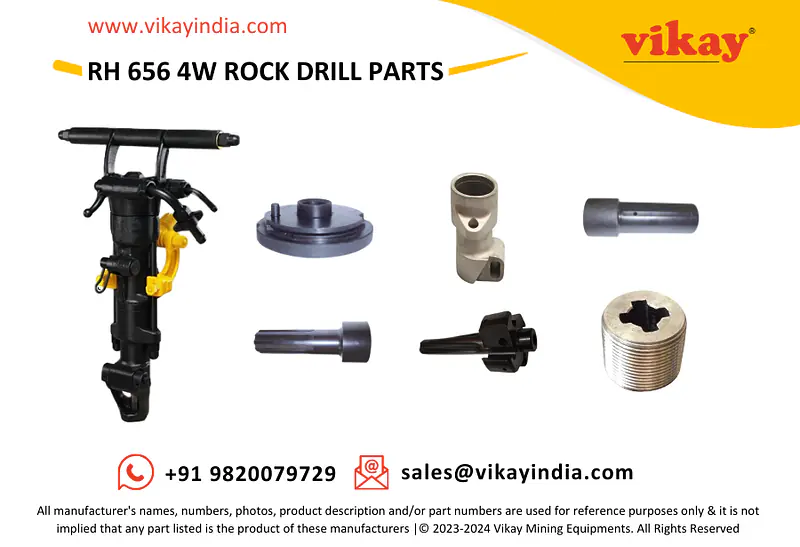 RH 656 4W Jackleg Drill Parts - Master