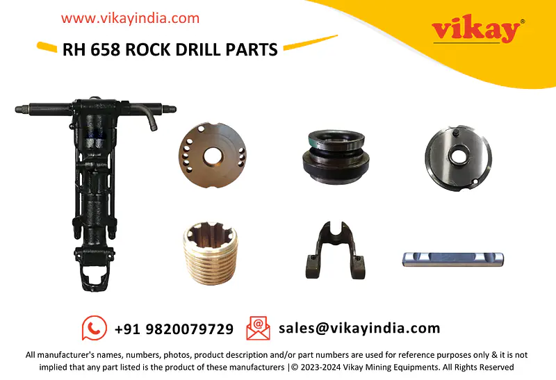 Rh 658 Atlas copco Rock Drill Parts - Master