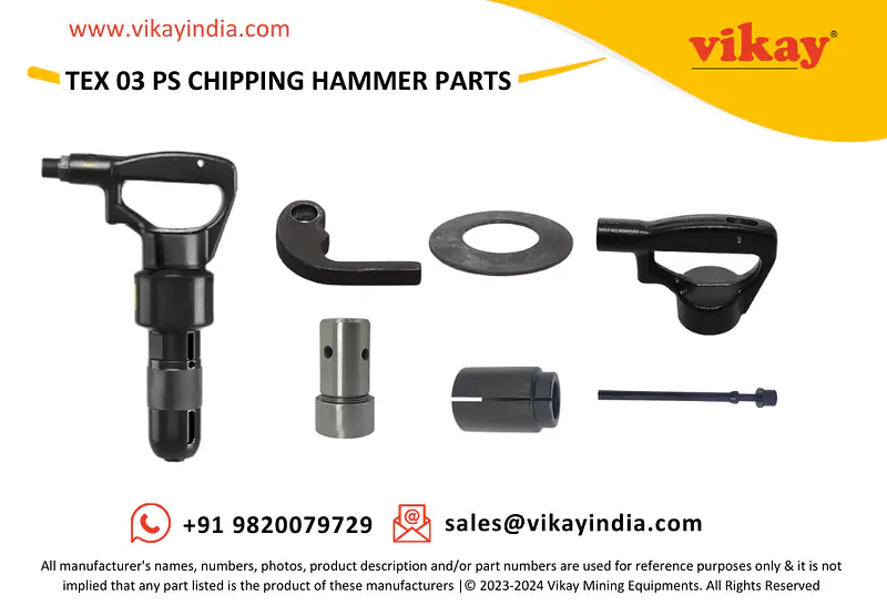TEX 03 PS Chipping Hammer Spare Parts - Master