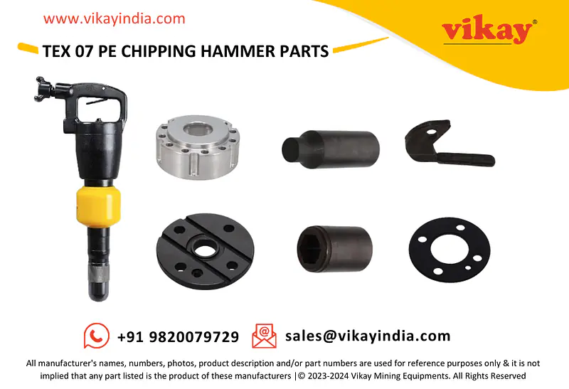 TEX 07 PE Chipping Hammer Spare Parts - Master