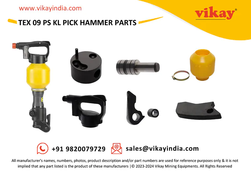 TEX 09 PS KL Pick Hammer Spare Parts - Master