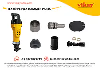 TEX 09 PE Pick Hammer Spare Parts - Master