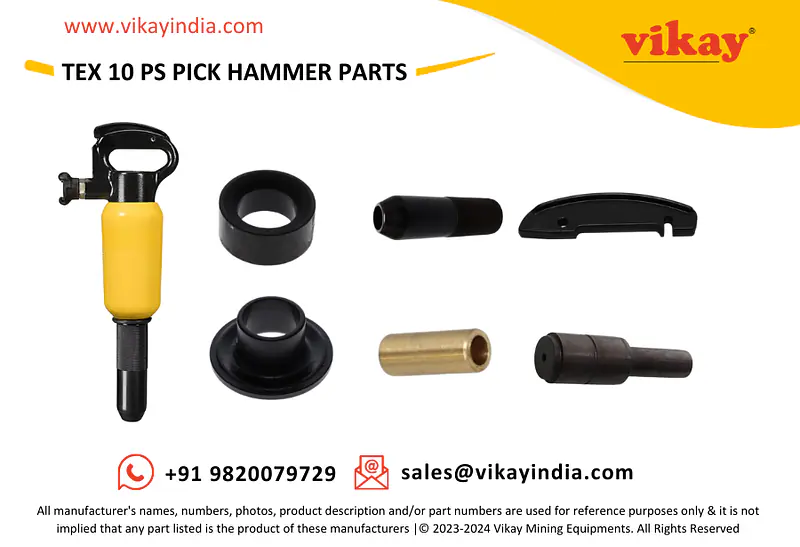 TEX 10 PS Pick Hammer Spare Parts - Master
