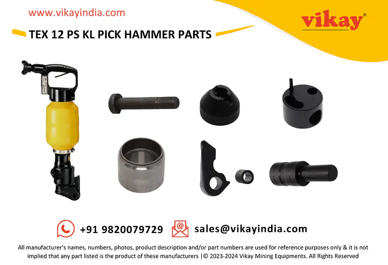 TEX 12 PS KL Pick Hammer Spare Parts - Master