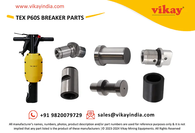 TEX P60S Pneumatic Breaker Spare Parts - Master