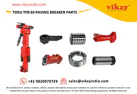 Toku TPB 60 Paving Breaker Spare Parts - Master