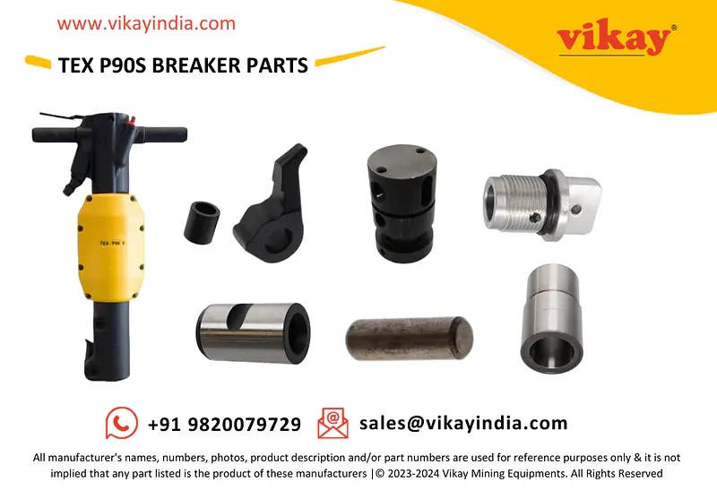 TEX P90S Pneumatic Breaker Spare Parts - Master