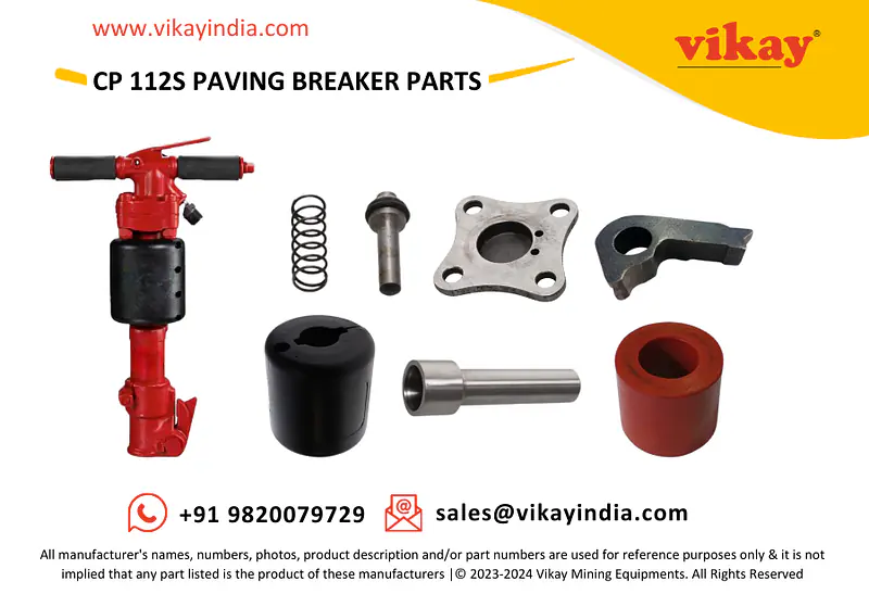 CP 112S Chicago Pneumatic Paving Breaker Parts - Master