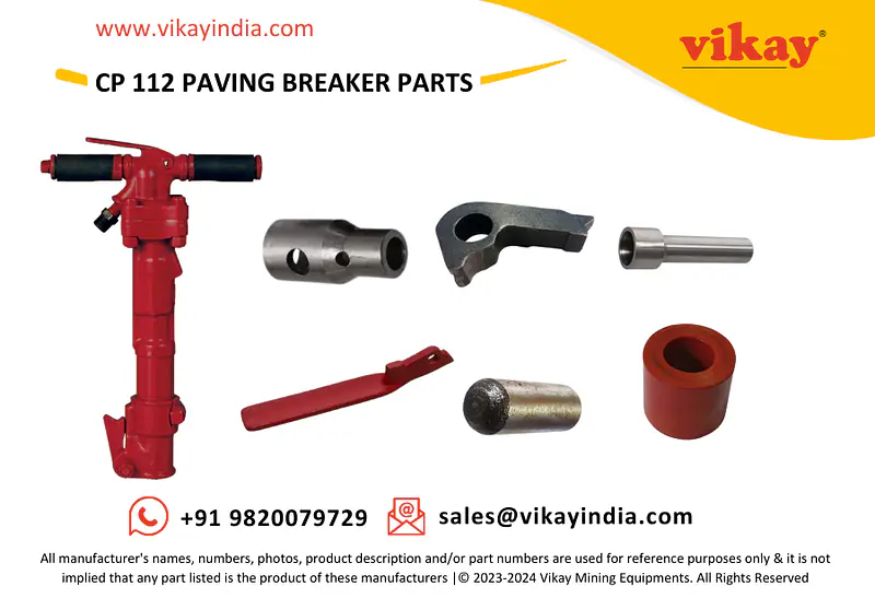 CP 112 Chicago Pneumatic Paving Breaker Parts - Master