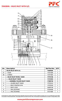 Valve Inlet With U/L 70469846 Replacement - Master