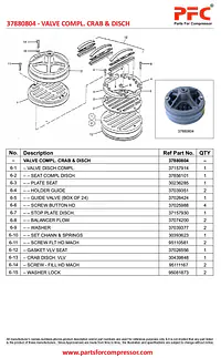 Valve Complete Crab & Disch 37880804 - Master