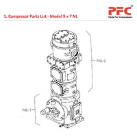 Compressor Parts List IR 9 x 7 ESV NL Parts - Master