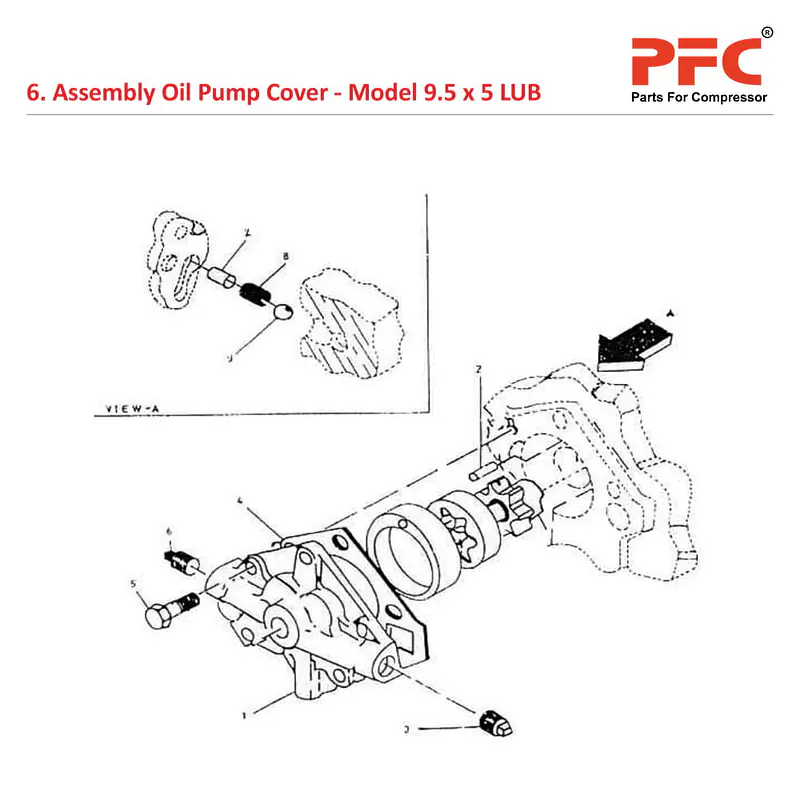 Oil Pump Cover IR 9 1/2 x 5 ESV LUB Parts - Master