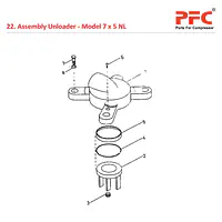 Unloader IR 7 x 5 ESV NL Compressor Parts - Master