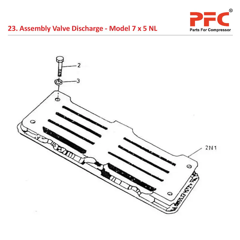 Assly. Valve Discharge IR 7 x 5 ESV NL Parts - Master