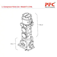 Compressor Parts List IR 7 x 5 ESV NL Parts - Master