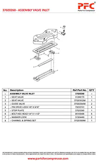 Valve Inlet 37020260 Replacement - Master