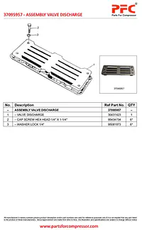Assembly Valve Discharge 37095957 Replacement - Master