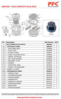 Valve Complete Fau & Inlet 39642939 Replacement - Master