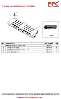 Assembly Valve Discharge 37023041 Replacement - Master