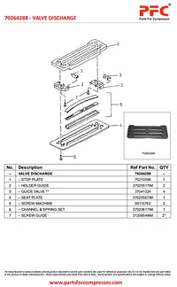 Valve Discharge Compl 70264288 Replacement - Master