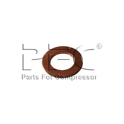 Gasket Copper Washer 1/2" 30756068 Replacement - Master