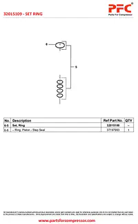 Set Ring 32015109 Replacement - Master