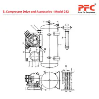 Compressor Drive and Accessories IR 242 Parts - Master