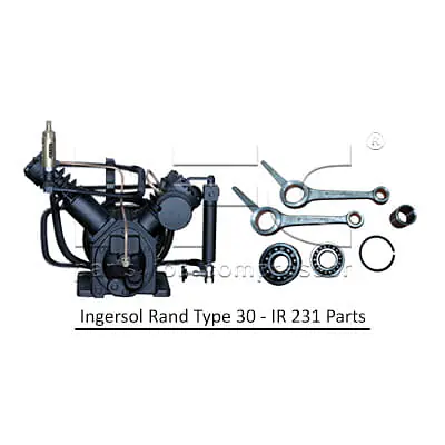 Ingersoll Rand Type 30 Model 231 Air Compressor Parts - Master
