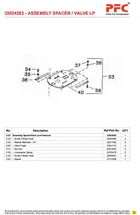 Valve + Spacer Plate 32024283 Replacement - Master