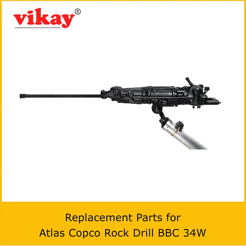 BBC 34W Atlas Copco Rock Drill Parts - Master
