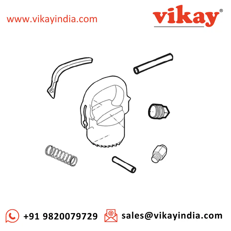 Handle complete 3310102480 - TEX 14D Spare Parts - Master